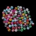 thumbnail image 2 of 100pcs Glass Round Spacer Beads With Big Hole 8cm Jewelry Making, 2 of 8