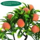 thumbnail image 5 of Bonsái de durazno artificial en maceta, planta en maceta, árbol frutal falso, planta artificial decorativa, 5 of 8