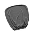 thumbnail image 3 of Funda para respaldo de silla de oficina, funda para respaldo de silla de escritorio, decoración elástica para muebles, Gris oscuro, 3 of 9