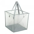 thumbnail image 4 of Cesta plegable para la colada, cesta de malla para la colada con asas, cesta para la colada de ropa sucia, para almacenamiento de lavado Gris 33cmx33cmx33cm, 4 of 8