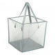 thumbnail image 4 of Cesta de lavandería plegable, cesto de malla para ropa sucia con asas, para ropa sucia Gris 33cmx33cmx33cm, 4 of 9