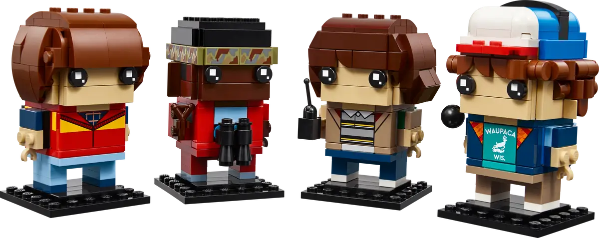 LEGO Brickheadz 40801 Stranger Things Mike, Dustin, Lucas and Will 542pcs