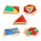 thumbnail image 3 of Rompecabezas geométrico de madera juguete Montessori juguete interactivo juego de mesa rompecabezas juguete para jardín de infantes aula dormitorio, 3 of 9