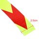 thumbnail image 3 of 25M x 2,5cm VehÃ­culo Cinta Reflexiva de Advertencia Etiqueta de Flechas Verde Fluorescente y Rojo Unique Bargains Etiqueta engomada reflectante del coche, 3 of 3