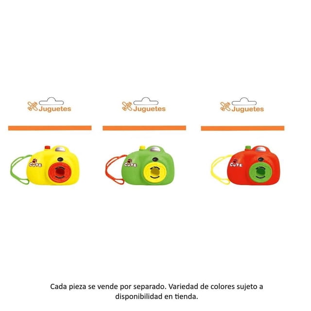 Cámara de Juguete Prichos Varios Modelos 1 Pieza