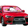 thumbnail image 2 of Windshield Sun Shade Foldable Car Front Window Sunshade For Car Suv Trucks Vans - Best Heat Shield Blocker Visor Cover Blocks Uv Rays And Keeps Your Vehicle Cool-Small, 2 of 5