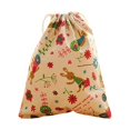 thumbnail image 1 of Sac de Rangement en Lin Mélangé Coton pour Maison et Voyage avec Cordon de Serrage, 1 of 9