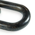 thumbnail image 4 of Delby Tabletop Sculpture Home Decor, Wood Link Chain, Distressed Black, 4 of 5