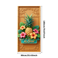 thumbnail image 3 of Decorative Design Tropical Theme Aloha Banner Colorful Theme Hibiscus Flower Pineapple Design for Summer Party Hawaiian Celebration Luau Event, 3 of 7