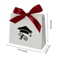 thumbnail image 3 of Small Graduation Season Gift Bag with Bow Ribbon, for Teachers Students Graduation Favors Graduation Season Theme Party Supplies Decoration, 3 of 6