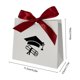 thumbnail image 3 of Bolsas de regalo para graduación | Bolsas de recuerdo para fiestas de profesores y estudiantes | Papel de regalo con estampado de birrete | Artículos para fiestas temáticas escolares, 3 of 6