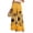 415#Yellow, variant on Boho Wide Leg Pants for Women Flowy Drawstring Floral Palazzo Pants Baggy Tropical Hawaiian Pull on Beach Pant Blue M