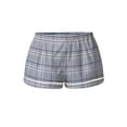 thumbnail image 2 of Boxercraft BW6501 Women's Flannel Short-Oxford Carnegie Plaid-XS, 2 of 3