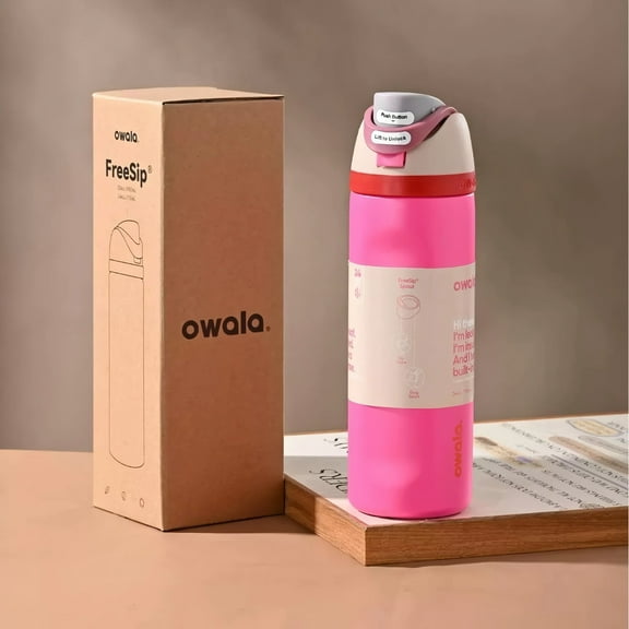 320Z Insulated Stainless Steel Water BottleDouble-Layer Kettle With Straw Vacuum Flasks ForSports Travel