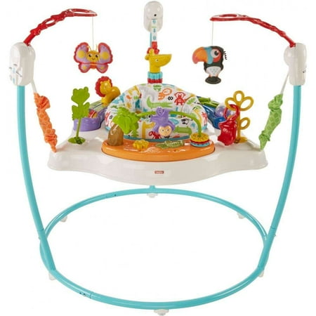 Fisher-Price Animal Activity Jumperoo with Lights &