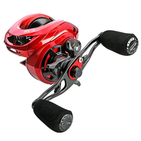 Baitcasting Fishing Reel 19LB Max Drag 11BBs Ultra Light 7.3:1 Speed Gear Carp Casting Reel Fishing