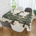 thumbnail image 2 of Yayeee Tablecloths 54" x 54" Rectangle Wrinkle Resistant Party Table Cover, Christmas Stars, 2 of 8