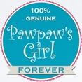 thumbnail image 2 of CafePress - 100% Pawpaw's Girl Infant Bodysuit - Baby Light Bodysuit, Size Newborn - 24 Months, 2 of 4