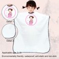 thumbnail image 3 of Capa de peluquero para niños, capa de salón profesional, funda para corte de pelo para niños, corte de pelo, peinado, 3 of 5