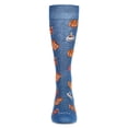 thumbnail image 2 of MeMoi Men's Breakfast of Champions Bamboo Blend Novelty Crew Sock - Mens - Male, 10-13, Denim Heather, 2 of 3