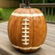 thumbnail image 2 of Calabaza de Fútbol Decorativa, Adorno de Resina, Figura de Escritorio de Halloween para Decoración de Interiores y Exteriores., 2 of 5