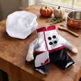 thumbnail image 5 of 2 Pack, Small Dog Halloween, Chef Outfit with Hat, Halloween for Dogs and Cats, Fun Dress Up Clothes for Halloween Party, White, 8 Inch, 1 Piece, 5 of 6