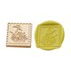 thumbnail image 1 of Flor Animales Serie Sello Cabeza Clásico Vintage Esmalte Cobre Cabeza Tarjeta de boda Hugtrwg Para estrenar, 1 of 1