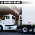 thumbnail image 2 of Unique Bargains Hood Latch Base for Kenworth T300 T600 T800 W900 Rubber 63011005A 63011005 Black, 2 of 7