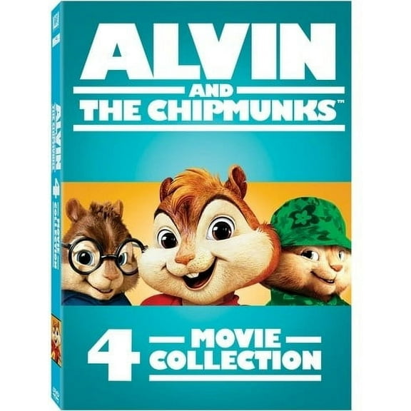 Alvin and the Chipmunks: 4-Movie Collection (DVD) (Disney), 20th Century Studios, Kids & Family