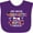 Purple, variant on Inktastic My Mom Graduated and I'm Super Proud Boys or Girls Baby Bib