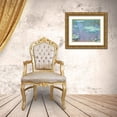 thumbnail image 3 of Monet, Claude 14x12 Gold Ornate Wood Framed with Double Matting Museum Art Print Titled - Water-lilies 1905, 3 of 4
