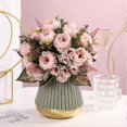 thumbnail image 5 of Artificial Flowers Bridal Bouquet & Silk Plant Arrangement - Perfect Home & Garden Decor for Weddings and Events, 5 of 5
