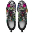 thumbnail image 5 of Customuart Zebra Print Sneakers for Women Running Shoes Multicolor Size 9, 5 of 5