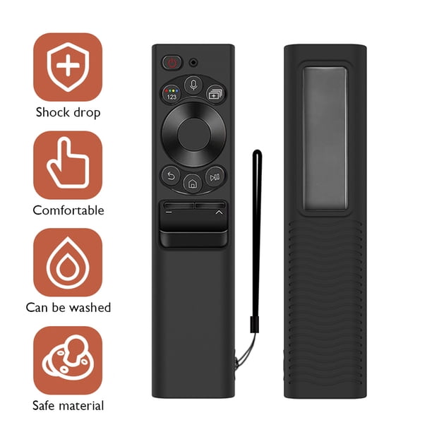 Funda protectora para Control remoto de TV carcasa de silicona duradera Likrtyny a prueba de golpes para Samsung BN59013570131101363