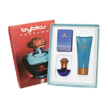 - BYBLOS by BYBLOS 1.68 oz edp Spray 1.7 Womens Perfume + 6.75 lotion 6.7 Set NIB