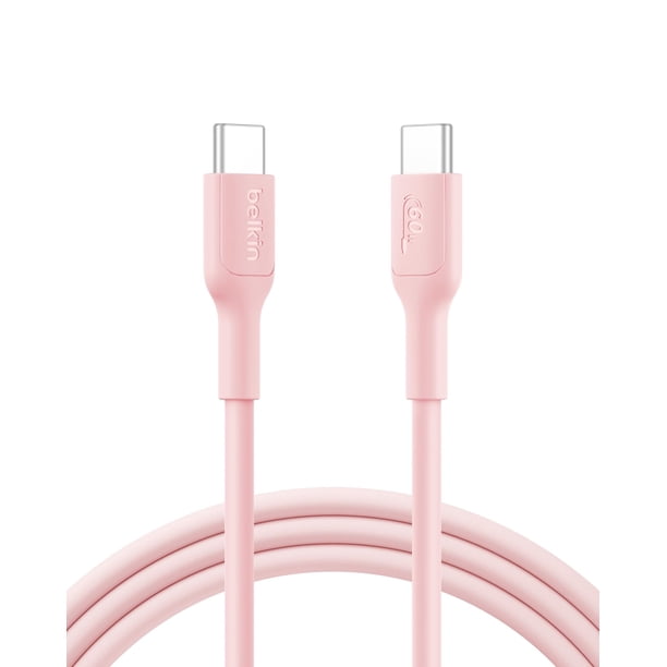 Cable USB-C Belkin Eco 2m 60W Carga Rápida Rosa