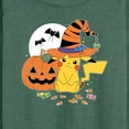 thumbnail image 3 of Pokémon  - Witch Pikachu With Candy - Women's Lightweight French Terry Long Sleeve Shirt, 3 of 5