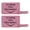 Pink, variant on ThisWear Funny Luggage Tags for Women Classic Car Theme Cruising Into Retirement 2-pack Laser Engraved Leatherette Luggage Tags Black