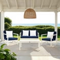 thumbnail image 2 of Safavieh Montez 4 Piece Outdoor Set with Accent Pillows, 2 of 13