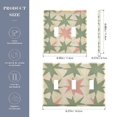 thumbnail image 2 of Yayeee Toggle Light Switch Wall Plate 3-Gang 6.37"x4.48" Decorative Outlet Cover, Pink and Green Geometric, 2 of 7
