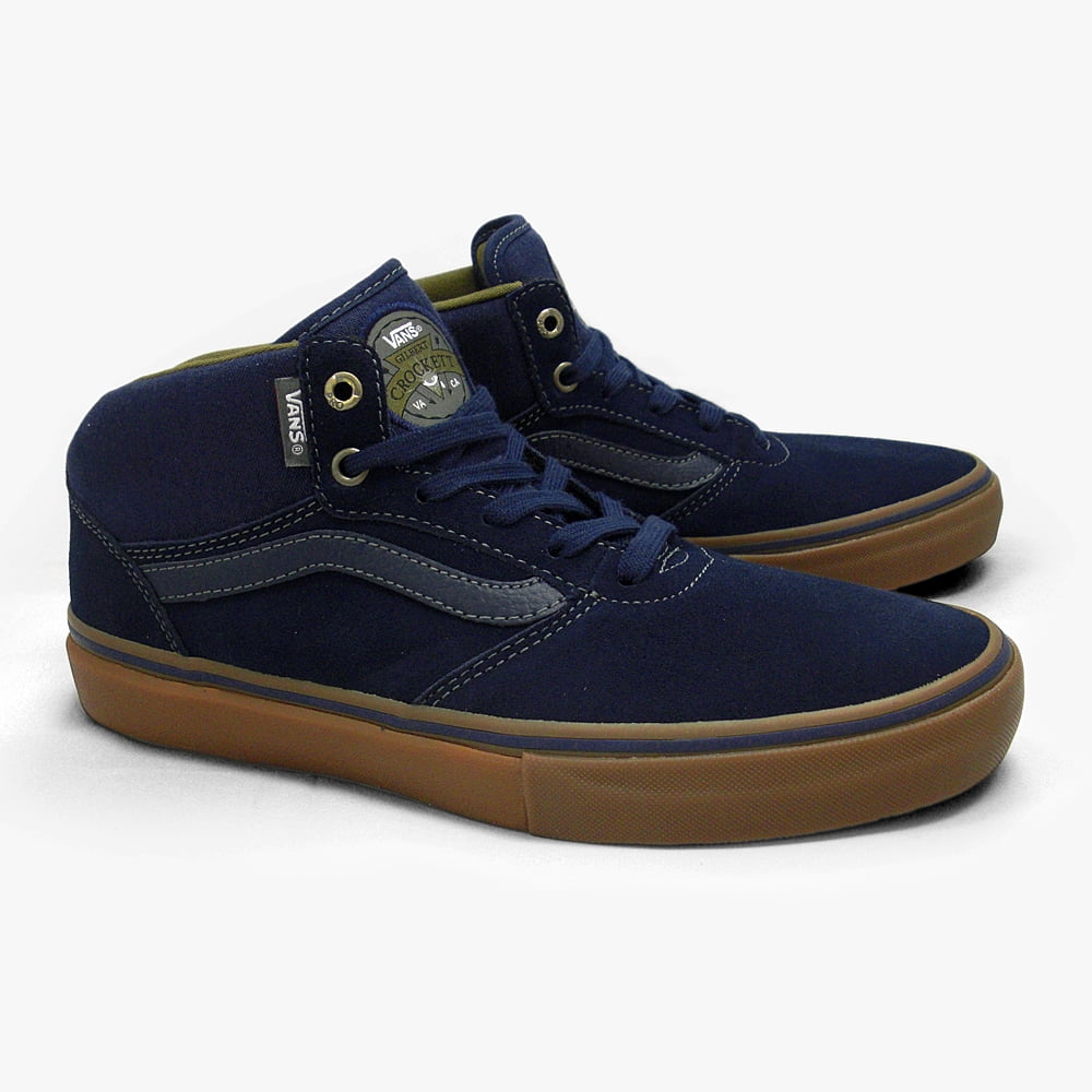 Vans Vans Gilbert Crockett Pro Mid Navy/Gum Men's Classic Skate Shoes