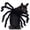 Black, variant on Halloween Costume Pet Costume Spider Harness Halloween Cosplay Prank Outfit for Dogs Cats Holiday Trick Or Treat Party Spooky Whole Decoration，S