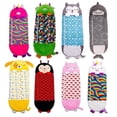 thumbnail image 2 of Saco de dormir para niños de dibujos animados, saco de dormir con almohada de animales para niños, edredón plegable a prueba de patadas, saco de dormir para niños, 2 of 6