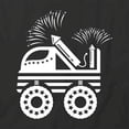 thumbnail image 2 of Monster Truck Fireworks T-Shirt | Patriotic American Black Tee Gift, 2 of 5