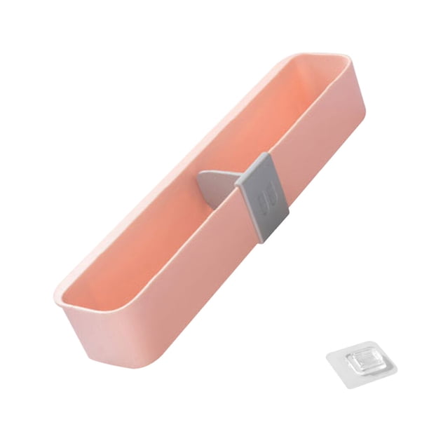 Toystoory Estante de drenaje para zapatillas, estante para zapatos de baño montado en la pared, toalla colgante Almacenamiento y organización del hogar Rosado