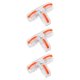 thumbnail image 2 of 3x conectores de cable conectores de empalme eléctrico empuje en conexión rápida duradera naranja claro Sharpla conectores de alambre, 2 of 7
