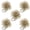 Coffee, variant on Bombrooster Pre-Rigged Floating Sea Urchin Lures with Hooks – Soft Tentacle Baits for Bass, Available in 5/9/10/15 Packs (1/1.5/2 Inch)