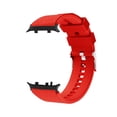 thumbnail image 2 of YJD Leather Grain Strap Fit For Huawei Watch D2 Bracelet Metal Buckle Quick Release Quality Silicone Sport Smartwatch Band Men Women, 2 of 3
