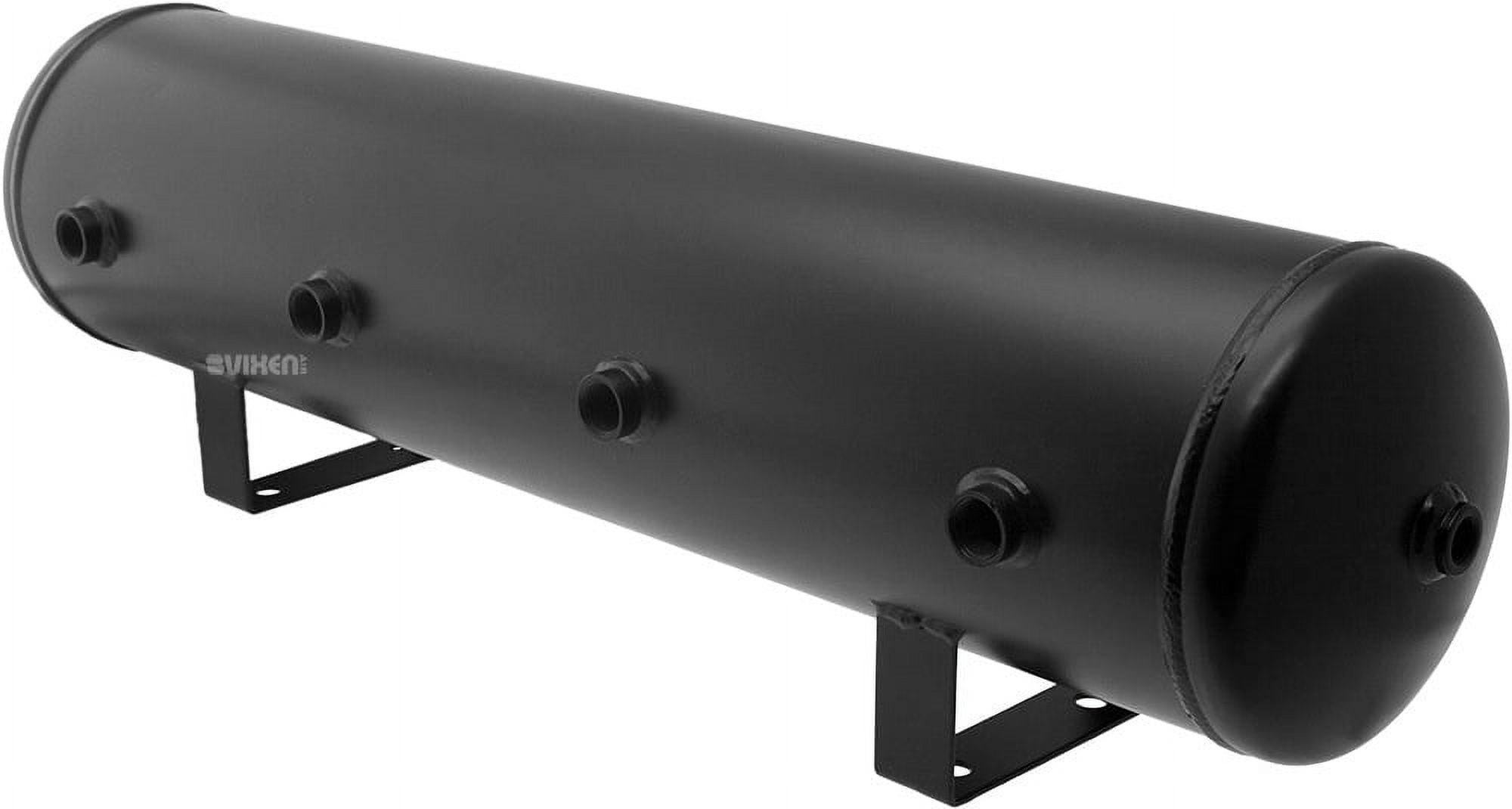 Vixen Air Suspension Kit for Truck/Car/Air Ride. On Board System - Two 200 PSI Compressors, 5 Gallon Tank, Four Air Bags/Springs. For Towing, Leveling, Heavy Loads, Boat Lift. VXX3804PB/4852DCF