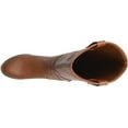 thumbnail image 5 of Women's Journee Collection Taven Wide Calf Knee High Boot Brown Faux Leather 9 M, 5 of 6